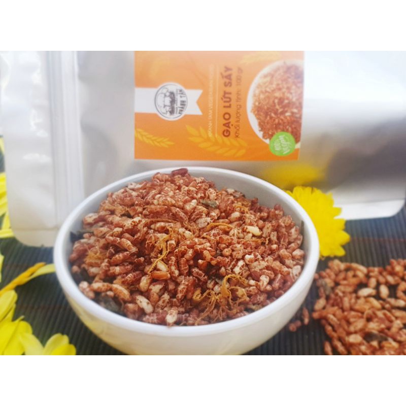 Gạo lứt chà bông bịch 100 gr